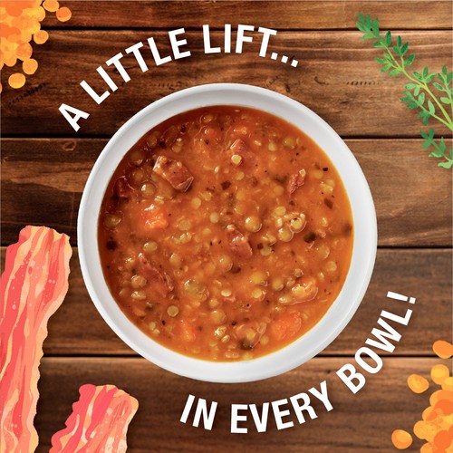 New Covent Garden Lentil & Smoked Bacon Soup