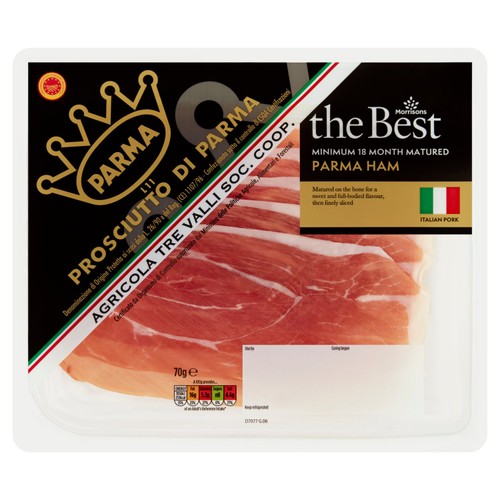 Morrisons prosciutto di parma ham