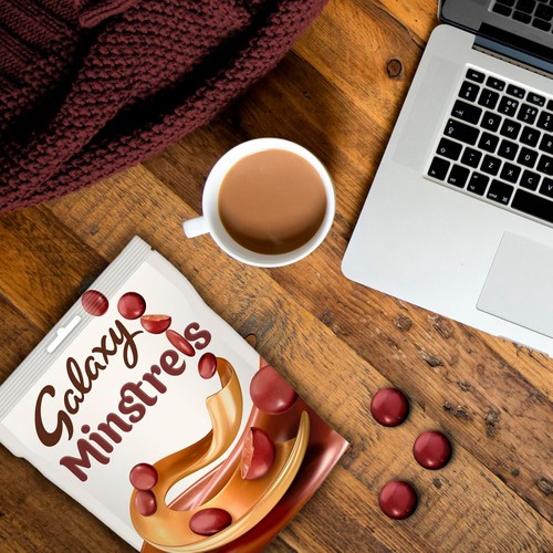 Galaxy Minstrels Milk Chocolate Pouch Bag   118g