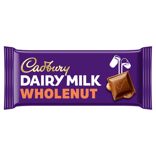 Cadbury Dairy Milk Wholenut Chocolate Bar