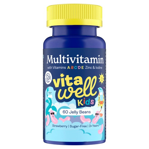 Vitawell kids multivitamin strawberry jelly beans