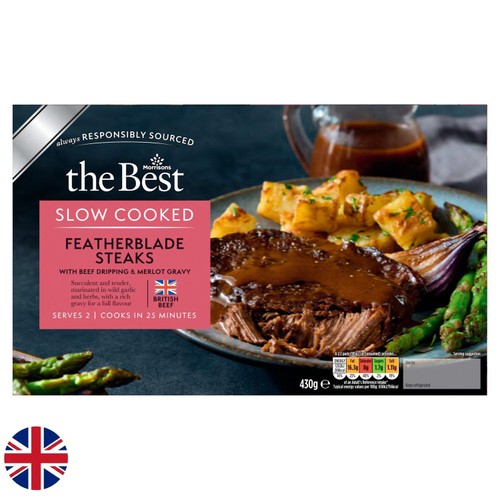 Morrisons The Best British Beef Featherblade With Beef Dripping Gravy 430g
