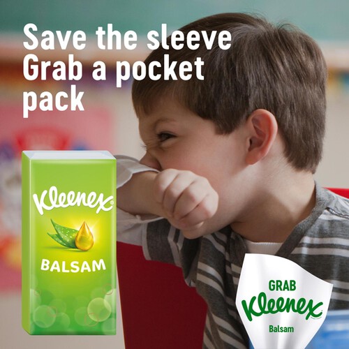 Kleenex Balsam Tissues 8 pocket pack