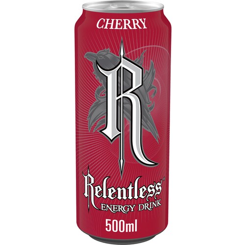 Relentless Cherry Energy Drink 