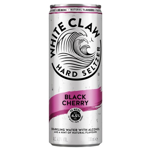 White Claw Hard Seltzer Black Cherry