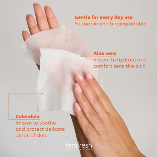 Femfresh Intimate Hygiene Large Feminine Freshness Wipes