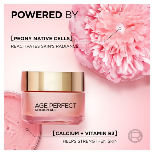 L'Oreal Paris Age Perfect Golden Age Rosy Re-Fortifying Day Cream 50Ml