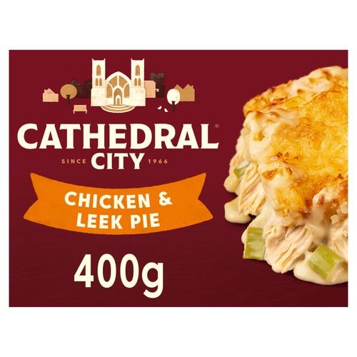 Cathedral City Cheesy Chicken & Leek Pie 400g