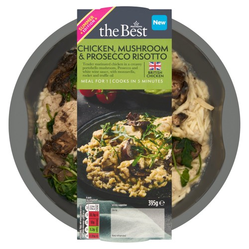 Morrisons The Best Chicken, Mushroom & Prosecco Risotto 395g