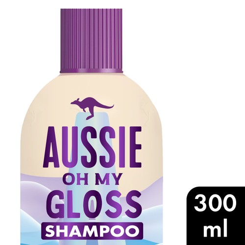 Aussie Oh My Gloss Shampoo 300ml