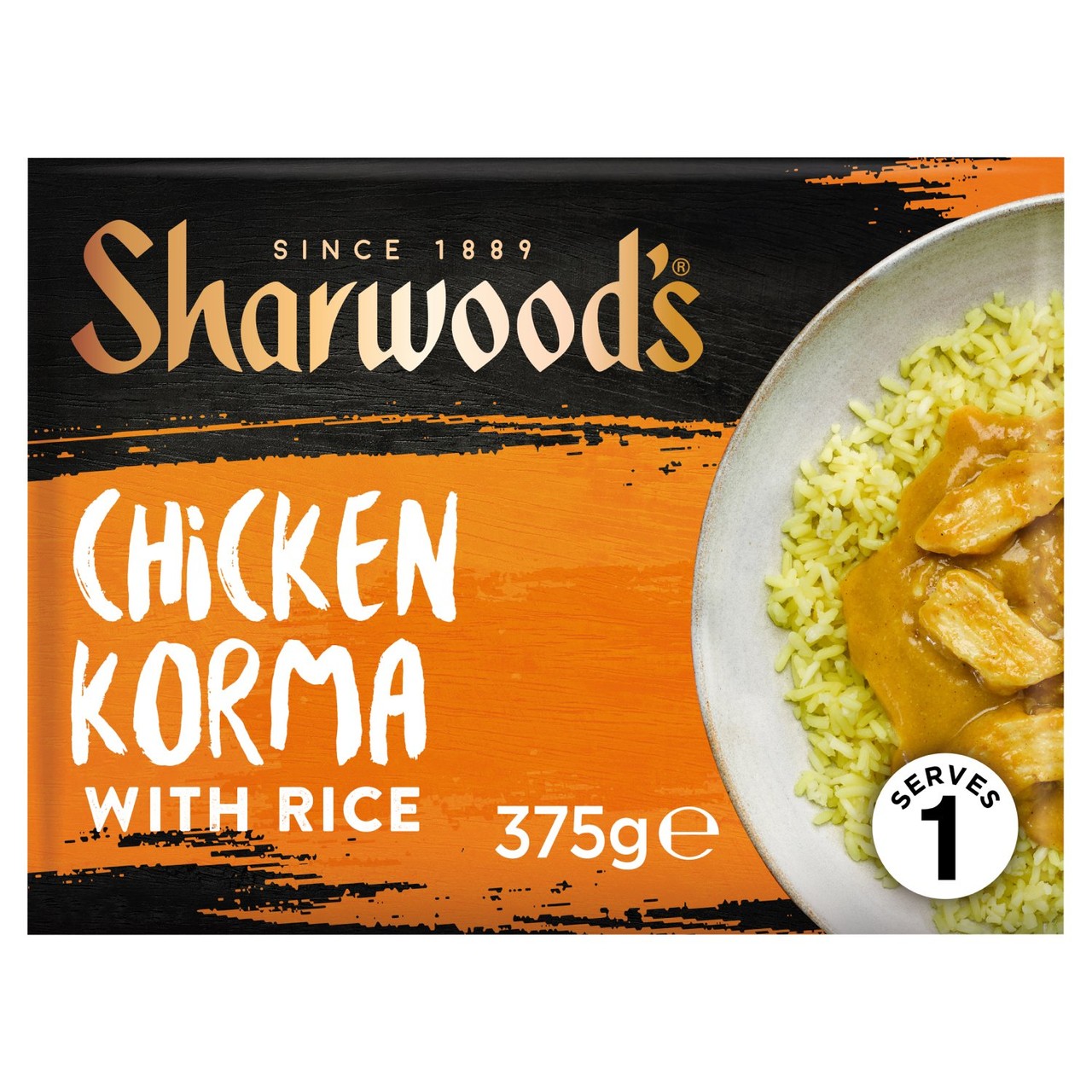 Image of Sharwood's Chicken Korma with Rice