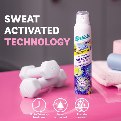 Batiste 24h Active Dry Shampoo 