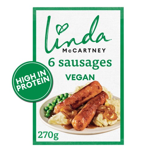 Linda McCartney's 6 Vegetarian Sausages 