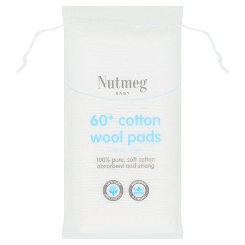 Nutmeg Cotton Wool Pads        