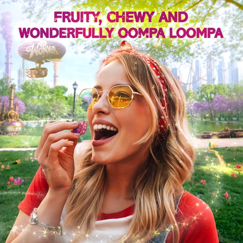 Wonka Blueberry & Strawberry Oompa Loompa Sweets 142g