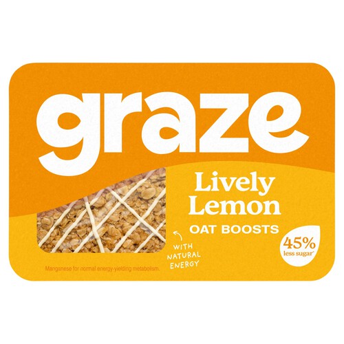 Graze Lively Lemon Flapjack