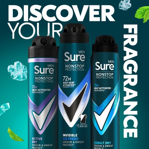 Sure For Men Anti-Perspirant Cobalt Dry 