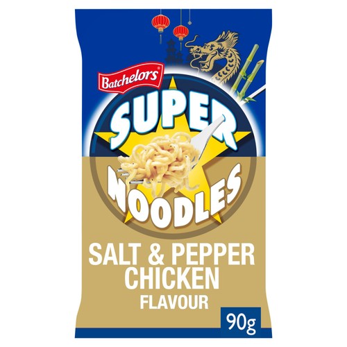 Batchelors super noodles salt pepper chicken flavour