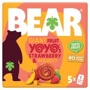 BEAR GIANT Fruit Yoyos Strawberry & Mango Multipack