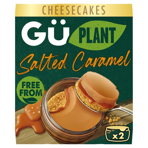 Gu Plant Salted Caramel Cheesecakes