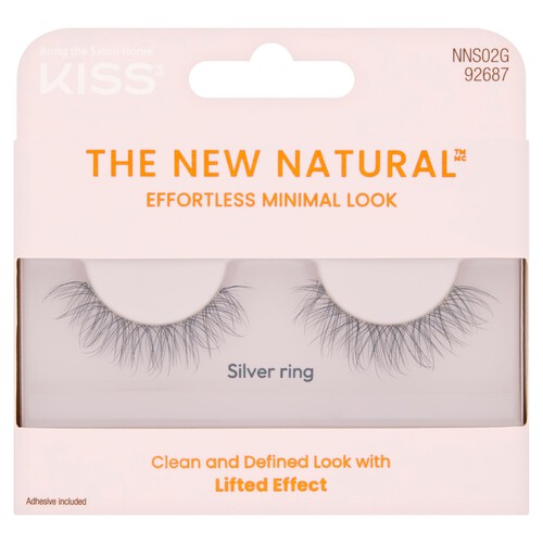 Kiss The New Natural Single Silver Ring Lashes