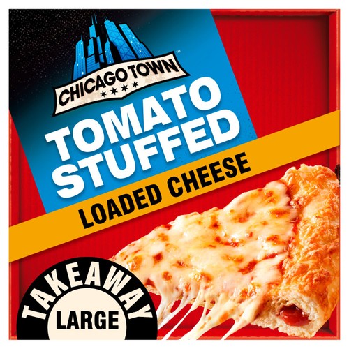 Chicago Town Cheese Pizza Tomato Stuffed Crust Takeaway