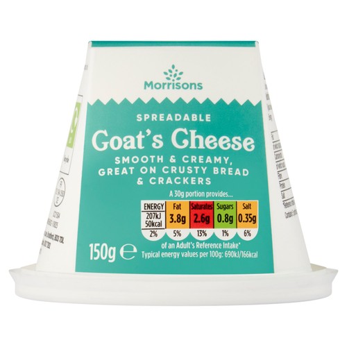 Morrisons Spreadable Goats Cheese