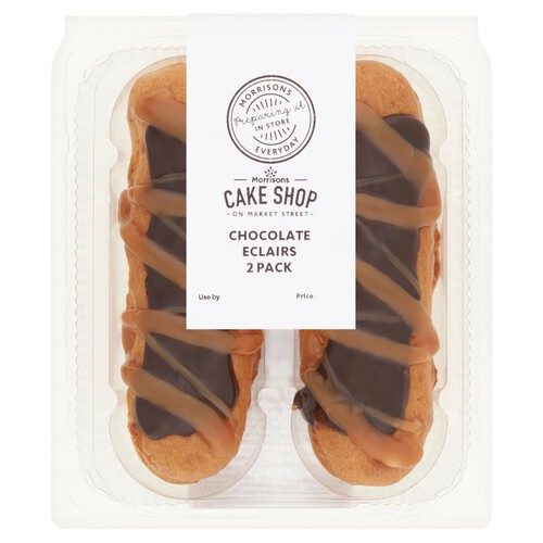 Morrisons Chocolate Eclairs