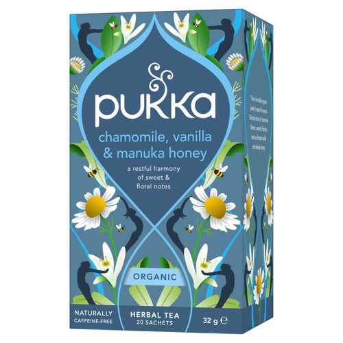 Pukka Chamomile Vanilla & Manuka Honey Herbal Tea 20 Sachets