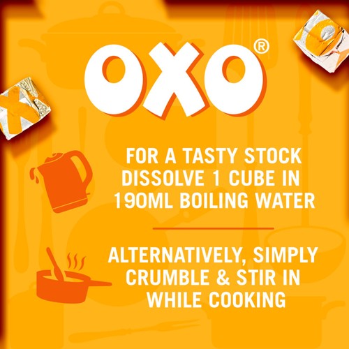 Oxo Chicken Stock Cubes 24s 142g