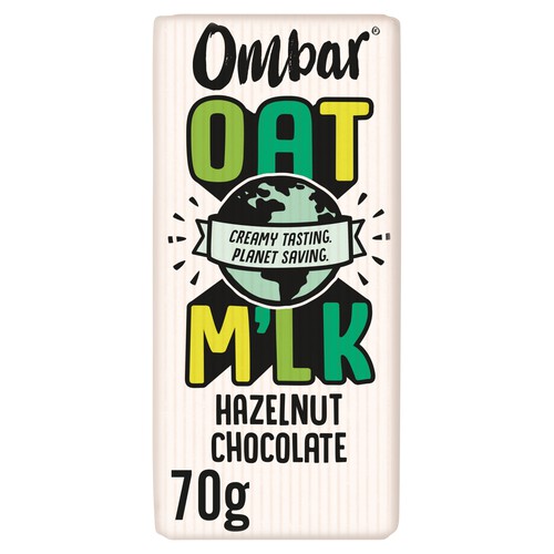 Ombar Oat Milk Hazelnut Chocolate 