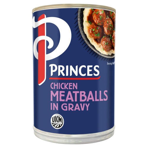 Princes Chicken Meatballs In Tomato Sauce 370G