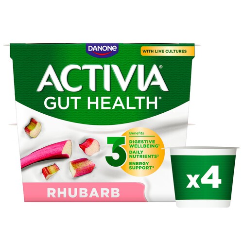 Activia Rhubarb Yogurt