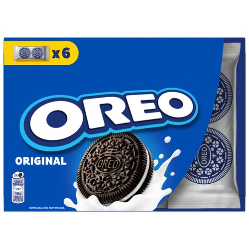 OREO Lunchbox Vanilla Cookies 6 Pack Multipack 