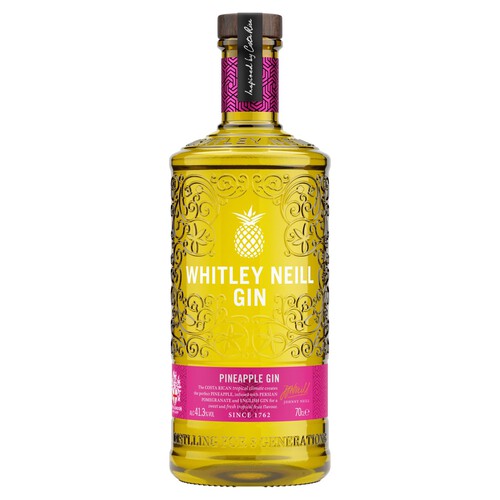 Whitley Neill Pineapple Gin (Abv 41.3%)