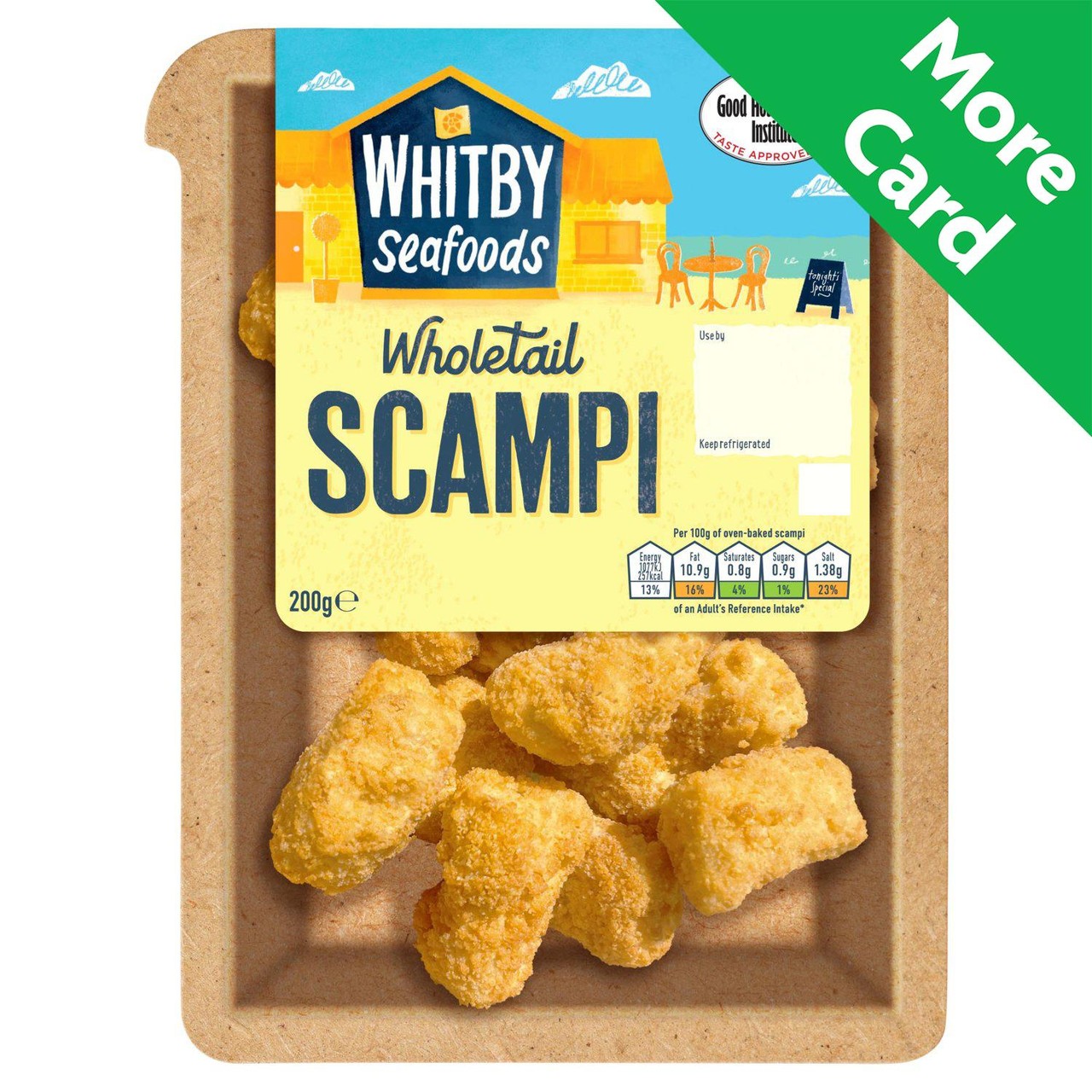 Whitby Seafoods Wholetail Scampi 200g