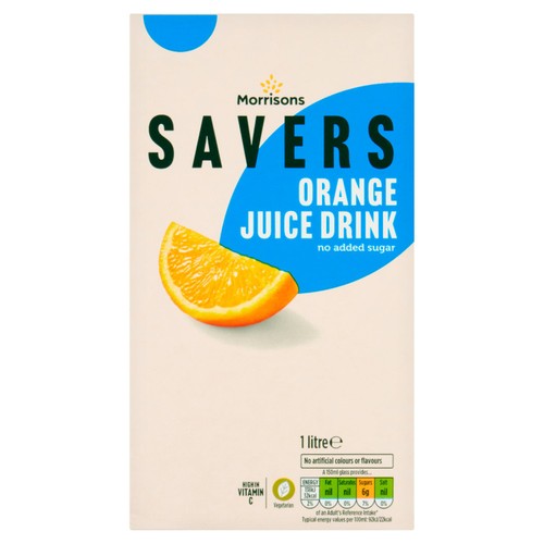 Morrisons Savers Orange Juice Drink 