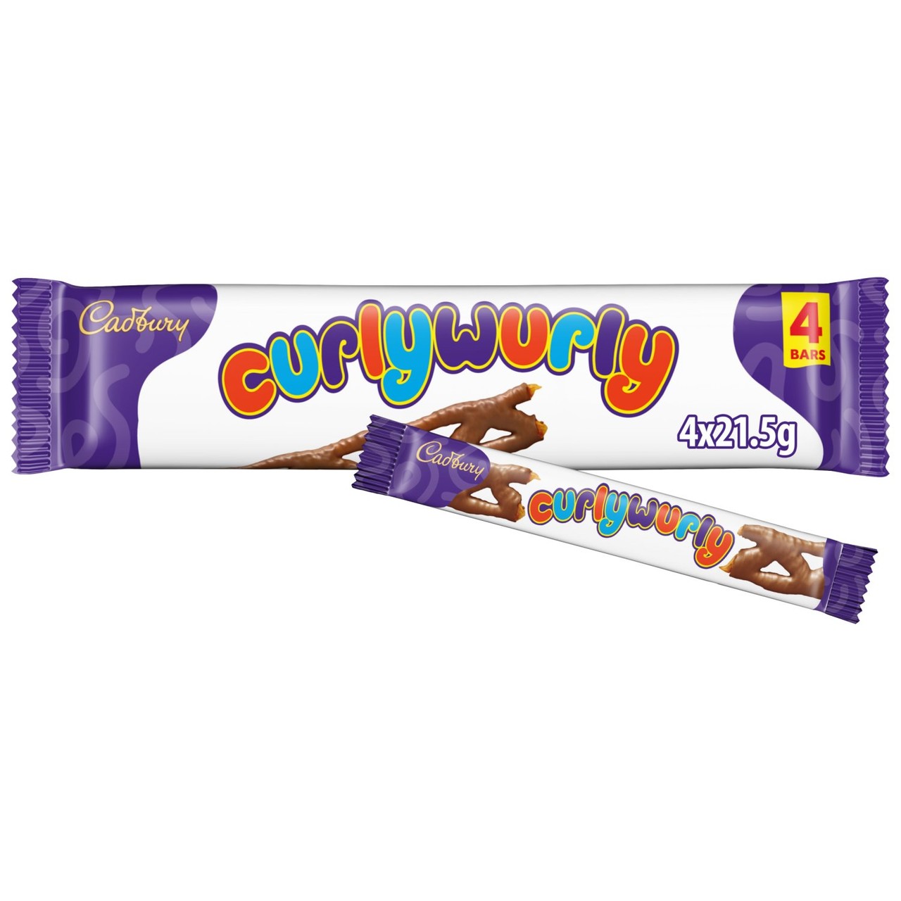 Cadbury Curly Wurly Bar 4 Pack
