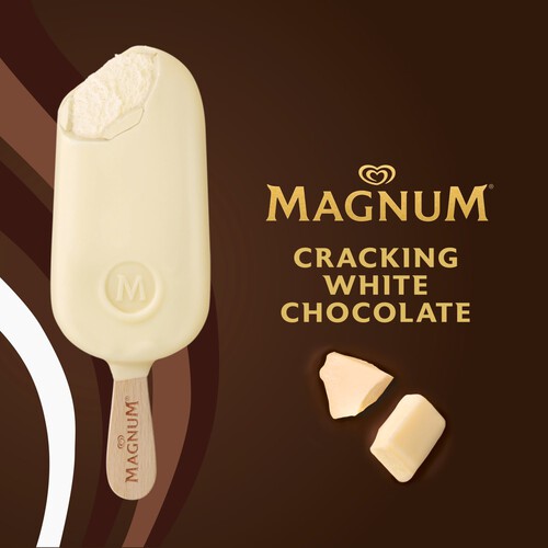 Magnum White Chocolate Ice Cream Sticks