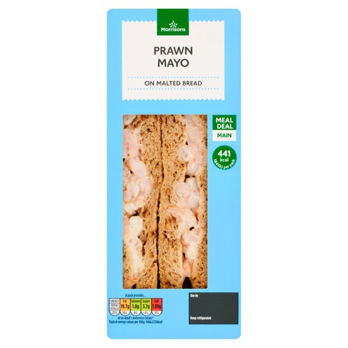 Morrisons Prawn Mayo Sandwich
