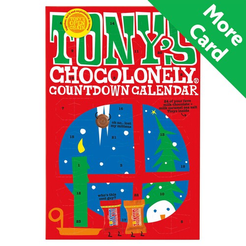 Tony's Chocolonely Countdown Calendar 