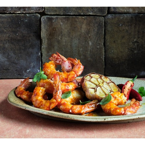La Famiglia Rana Garlic Prawn & Chilli Girasoli 250g