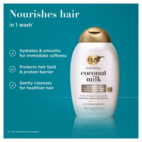 Ogx Nourishing Coconut Milk Shampoo