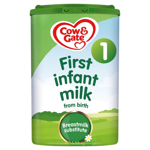 Cow & Gate 1 First Baby Milk Formula From Birth