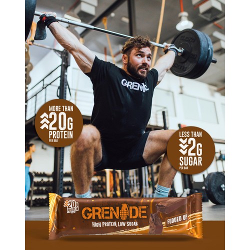 Grenade Fudged Up Protein Bar 60g