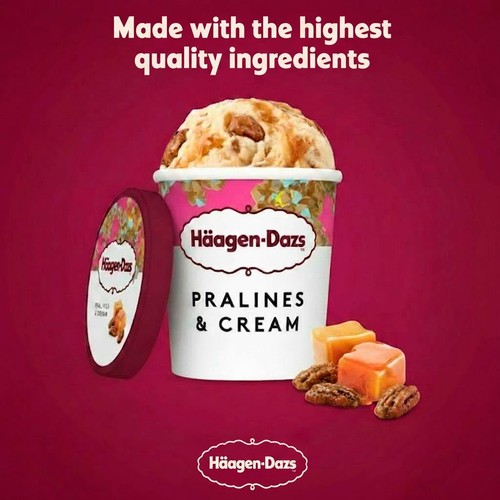 Haagen-Dazs Pralines & Cream Ice Cream