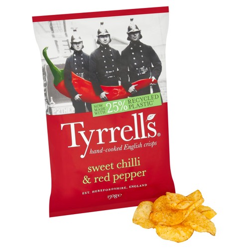 Tyrrells Sweet Chilli & Red Pepper Sharing Crisps 