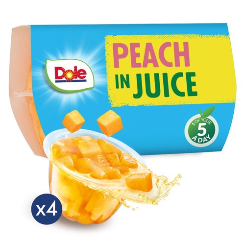 Dole Peaches In Juice Fruit Fruits Snacks