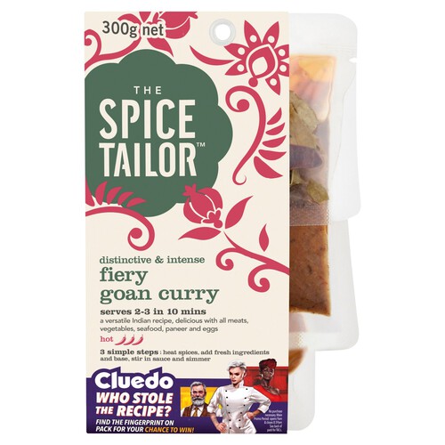 The Spice Tailor Fiery Goan Indian Curry Kit