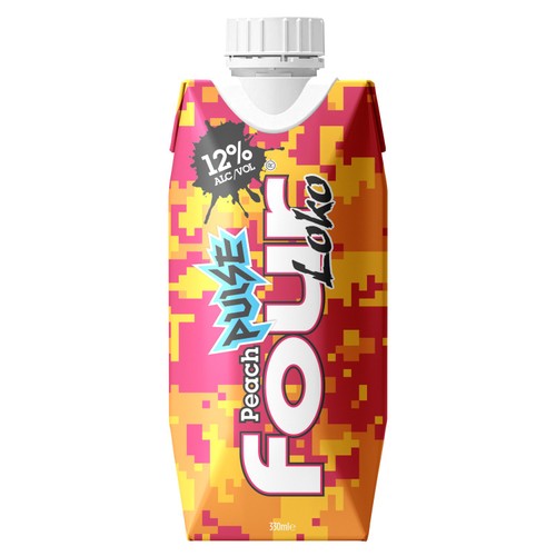 Four Loko Remix Peach Pulse 330ml